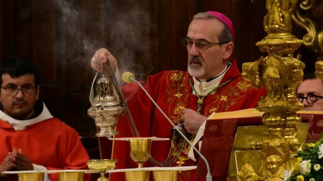 El administrador apostólico de Jerusalén, Pierbattista Pizzaballa