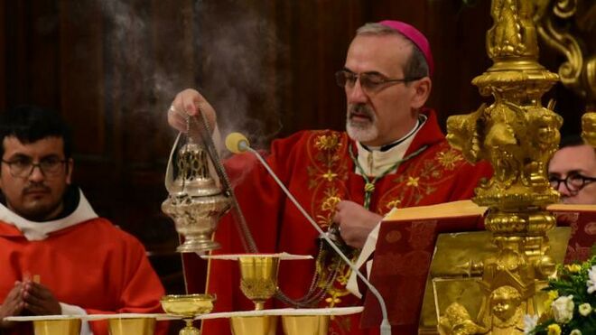 El administrador apostólico de Jerusalén, Pierbattista Pizzaballa
