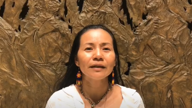 Anitalia Pijachi, representante indígena en el Sínodo sobre la Amazonía