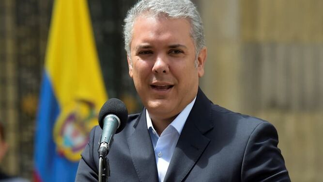 El presidente colombiano Iván Duque