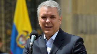 El presidente colombiano Iván Duque