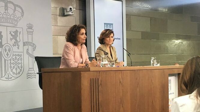 Carmen Calvo anunció la salida de Franco del Valle