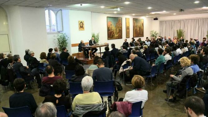 Charla de Gustavo Gutiérrez en Sant'Egidio