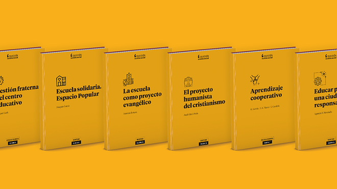 La colección de libros de Ediciones Calasancias