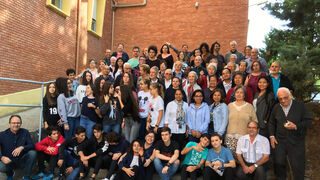 Participantes del Encuentro Misionero en Dueñas