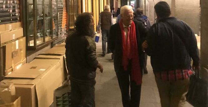 El padre Ángel, en Villacartones