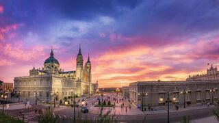 Atardecer en La Almudena