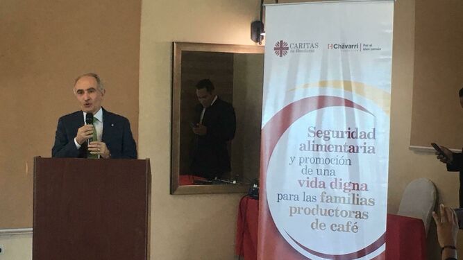 David López Royo, durante su intervención