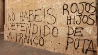 Pintadas en la Iglesia de San Nicolás de València