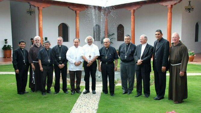 Obispos nicaragüenses por la reconciliación. Imagen de archivo