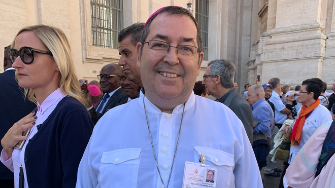 Miguel Olaortúa, obispo del vicariato peruano de Iquitos