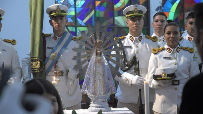 La Virgen de Luján devuelta a Argentina