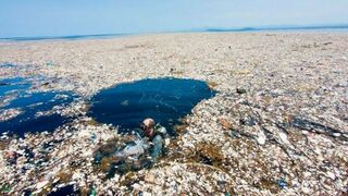 La gran isla de Basura en el Pacífico