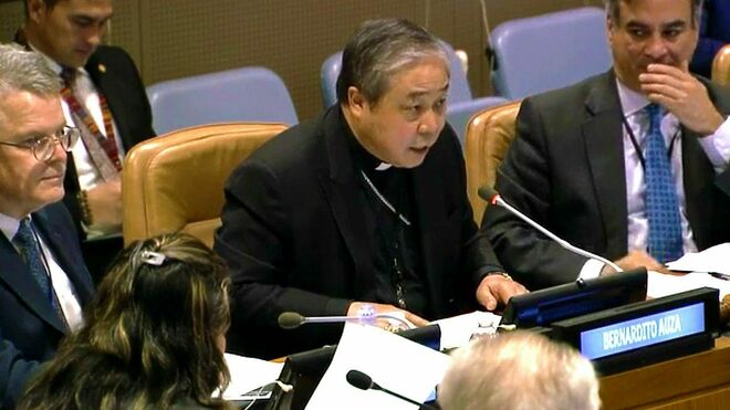 Mon. Bernardito Cleopas Auza, Observador permanente de la Santa Sede para las Naciones Unidas
