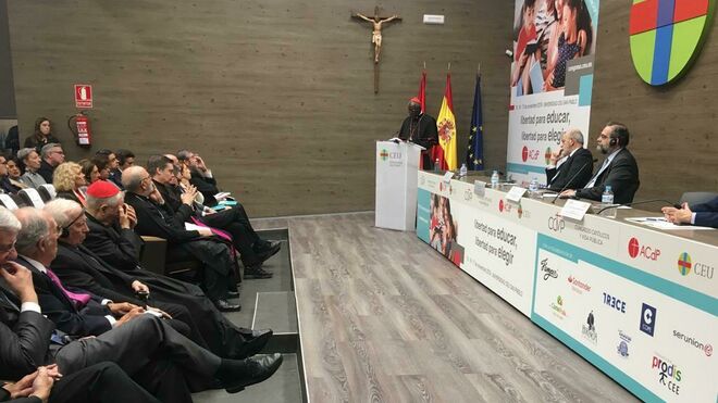 Rouco y Cañizares escuchan a Sarah