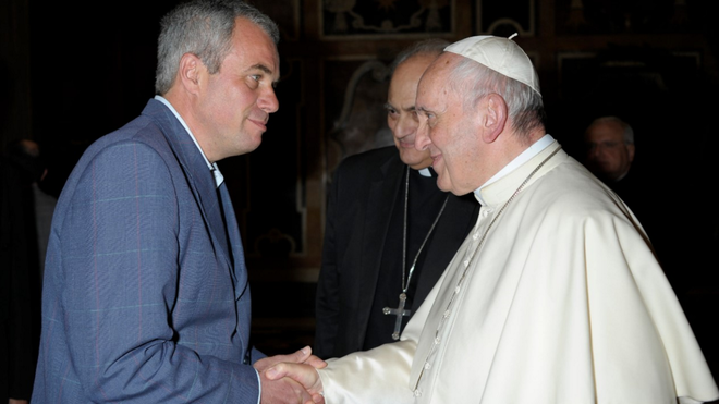 El Papa y Morsolin