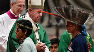 Francisco en el sínodo para la Amazonía
