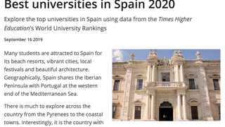 The World University Ranking
