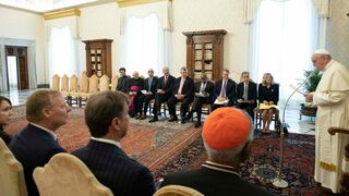 Audiencia del Papa al Consejo para un capitalismo inclusivo