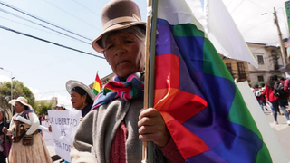 Mujer de una comunidad indígena, Bolivia