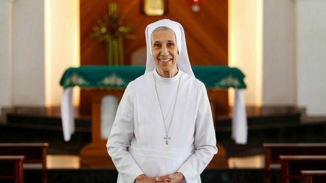 Sor Ana Rosa es prima segunda del Papa Francisco, aunque no se han visto mucho