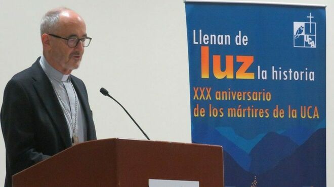 Cardenal Zcerny en el 30 aniversario de los mártires de la UCA