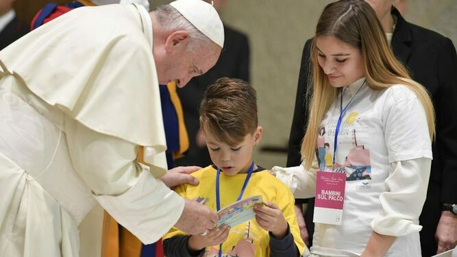 Francisco celebró los 150 años del hospital pediátrico ‘Bambino Gesù’