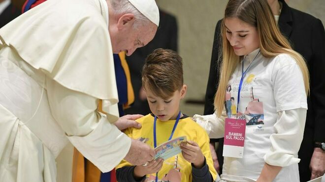 Francisco celebró los 150 años del hospital pediátrico ‘Bambino Gesù’