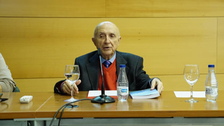 José María Castillo en albacete, donde impartió dos conferencias organizadas por la Universidad de Castilla La Mancha