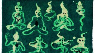 Obra de Miquel Barceló de inspiración oriental