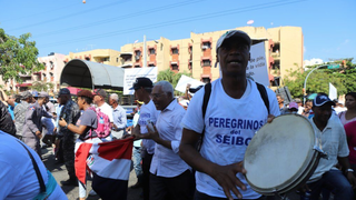 Marcha campesina en República Dominicana