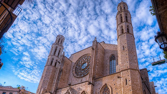 Parroquia de Santa María del Mar , uno de los tres edificios que integra la iniciativa «Medieval Soul»