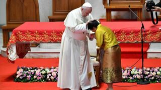 Francisco, con Benedetta