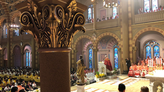 La gran misa de Bergoglio en Tailandia