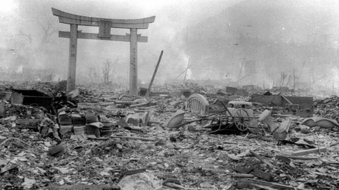 Así quedó Nagasaki después de la bomba atómica