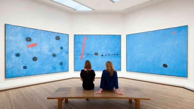 La serie de los 'Azules' de Miró