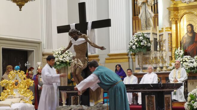El “Desenclavament de Jesús” cierra el 44 Encuentro Diocesano de Hermandades de Semana Santa