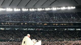 Homilía de Francisco en el Tokyo Dome
