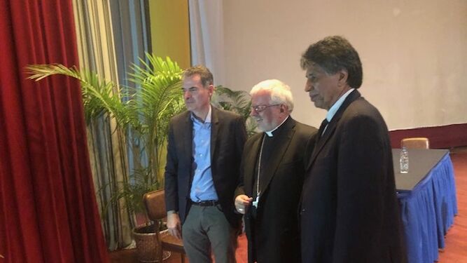 LUciani y el Nuncio de Venezuela