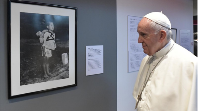 El Papa, en Japón