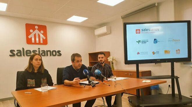 Koldo Gutiérrez, Almudena Rodríguez y Salvi Macías