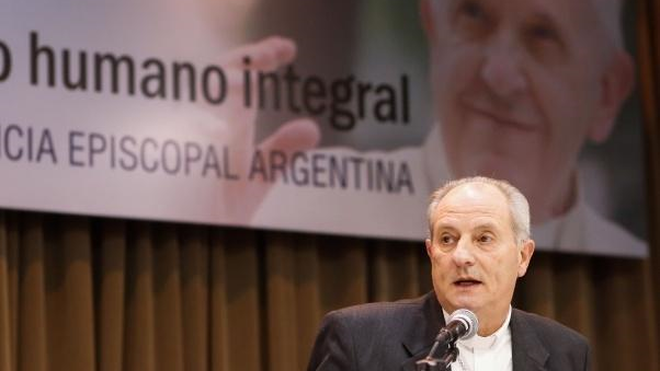 Monseñor Jorge Lugones en el evento celebrado en Córdoba (Argentina)