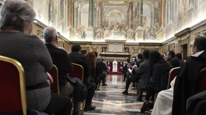 Audiencia del Papa a la Rota romana