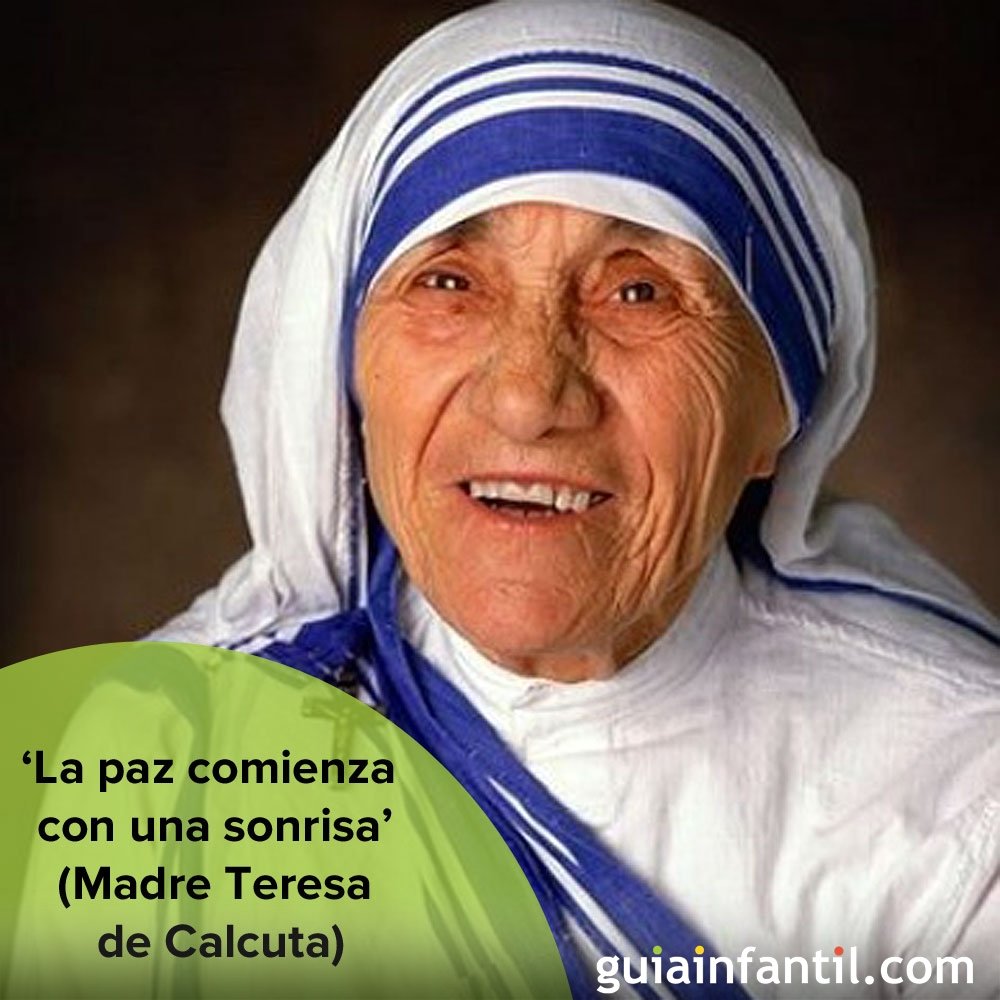 Madre Teresa, mujer de perdón y paz