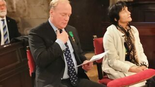 El pretendiente carlista al Trono de España, Carlos Javier de Borbón-Parma