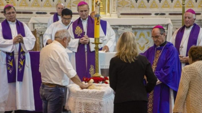 MIsa exequial de monseñor Hesayne