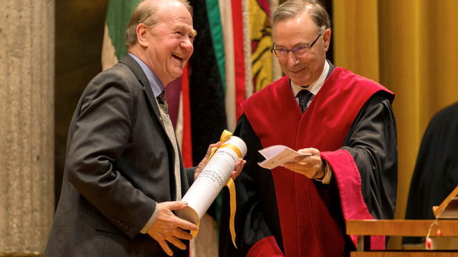 Christoph Theobald y Mariano Delgado