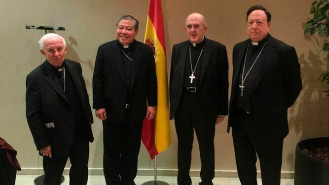 Bernardito Auza toma posesión de la sede de la Nunciatura española