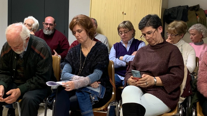 Momento de reflexión durante el foro