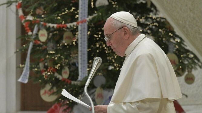 Francisco: "El mundo a veces parece tener miedo de recordar lo que realmente es la Navidad"